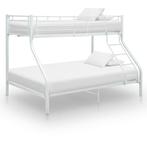 Stapelbedframe vidaXL Metaal Wit - Tweedekansje voor Kids!, Kinderen en Baby's, Kinderkamer | Bedden, Nieuw, Ophalen of Verzenden