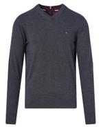 -30% Tommy Hilfiger  Tommy Hilfiger Trui v-hals  maat M, Verzenden, Nieuw, Grijs