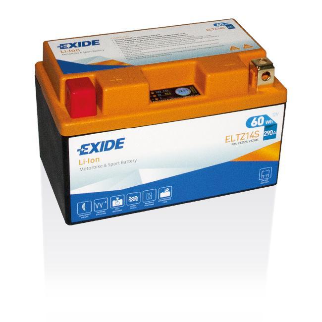 Exide Li-Ion accu | ELTZ14S | 12V 5Ah, Auto-onderdelen, Accu's en Toebehoren, Ophalen of Verzenden