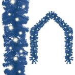 vidaXL Kerstslinger met LED-lampjes 20 m blauw, Verzenden, Nieuw