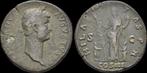 117-138ad Roman Hadrian Ae sestertius Hilaritas standing..., Postzegels en Munten, Munten | Europa | Niet-Euromunten, Verzenden