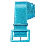 Blauwe riem met glitters - Riemen, Ophalen of Verzenden, Nieuw