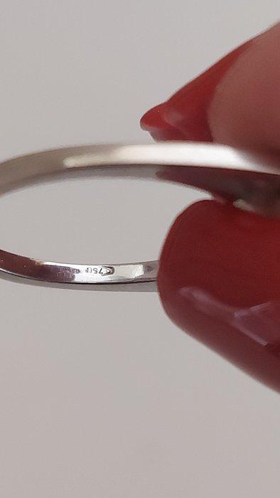 Ring - 18 karaat Witgoud, Sieraden, Tassen en Uiterlijk, Ringen