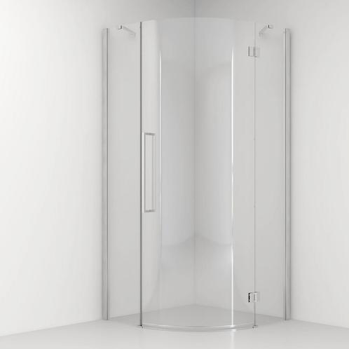 Douchecabine Van Rijn ST05 Kwartrond Aluminium 90x200 cm 8, Doe-het-zelf en Verbouw, Sanitair, Douche, Nieuw, Chroom, Ophalen of Verzenden