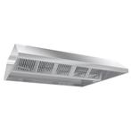 GGM Gastro | Plafond afzuigkap - 4000mm - met filter & |, Onderbouw afzuigkap, Verzenden, Inbouw, Motor