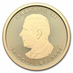 Gouden Canadian Maple Leaf 1/2 oz 2024, Postzegels en Munten, Munten | Amerika, Goud, Losse munt, Verzenden, Noord-Amerika