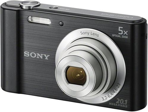 Sony CyberShot DSC-W800 Digitale Compact Camera - Zwart, Audio, Tv en Foto, Fotocamera's Digitaal, Zo goed als nieuw, Verzenden