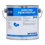 Wixx PRO Aqua Houtlak Satin RAL 9010 | Zuiver Wit 2.5L, Nieuw, Verzenden
