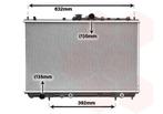 RADIATOR VOOR MITSUBISHI CARISMA 1999-2004 MR299523, Ophalen of Verzenden, Nieuw