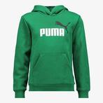 Puma Essentials Big Logo kinder hoodie groen maat 146/152, Nieuw, Verzenden