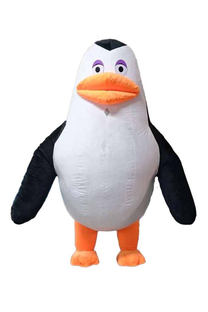 Mega Opblaasbare Mascotte Pinguin Zwart Wit 2 Meter Vogel Ko, Kleding | Heren, Carnavalskleding en Feestkleding, Kleding, Nieuw