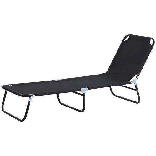 TRUUSK Ligstoel Tuinstoel Verstelbare Rugleuning Ligstoel Re, Tuin en Terras, Overige Tuin en Terras, Nieuw, Verzenden