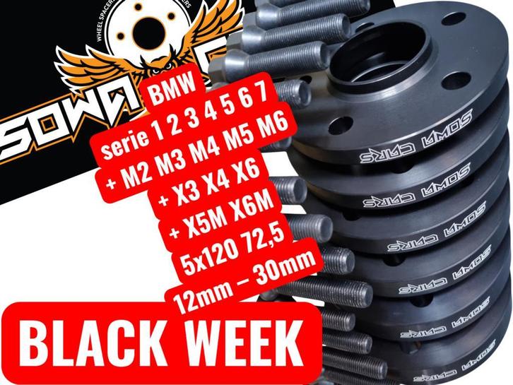 Spacers Bmw 3 5 serie F30 F31 F10 F11 5x120 Spoorverbreders, Auto diversen, Tuning en Styling, Ophalen of Verzenden