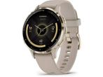 Garmin Venu 3S, 41mm Goud (Grijs), Verzenden, Zo goed als nieuw