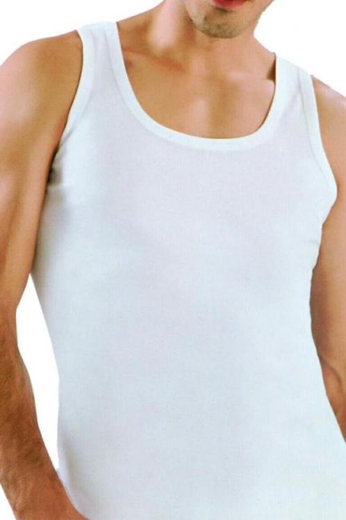 Bonanza hemd - Regular - 100% katoen - wit, Kleding | Heren, Ondergoed, Verzenden