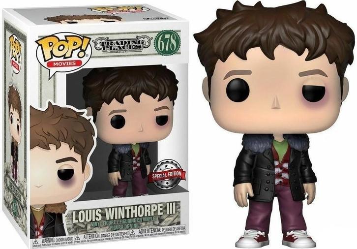Funko POP! Vinyl Movies Trading Places-Louis Winthorpe III, Verzamelen, Poppetjes en Figuurtjes, Nieuw, Ophalen of Verzenden
