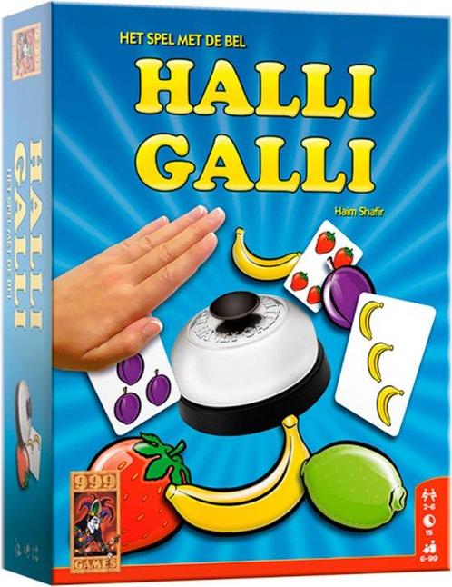 999 Games Halli Galli Actiespel (Nieuw), Hobby en Vrije tijd, Gezelschapsspellen | Overige, Nieuw, Verzenden