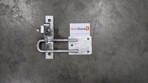 WL4 SL89 Zware Automatische heksluiting met beugel Verzinkt, Doe-het-zelf en Verbouw, Hang- en Sluitwerk, Nieuw, Ophalen of Verzenden