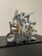 N.Nathan - Sculpture ART IS NOT A CRIME silver, Antiek en Kunst