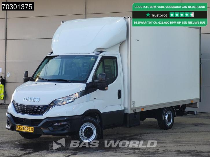 Iveco Daily 35S14 Laadklep Automaat Zijdeur Bakwagen Airco C, Auto's, Bestelauto's, Lease, Automaat, Financial lease, Wit, Iveco