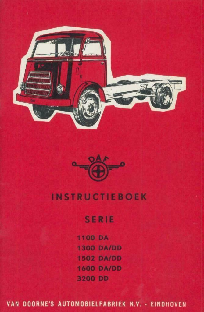 1964 DAF Trucks Instructieboekje Nederlands, Auto diversen, Handleidingen en Instructieboekjes, Verzenden