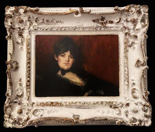 Gaston la Touche (1854-1913), After Manet - Portrait of, Antiek en Kunst, Kunst | Schilderijen | Klassiek