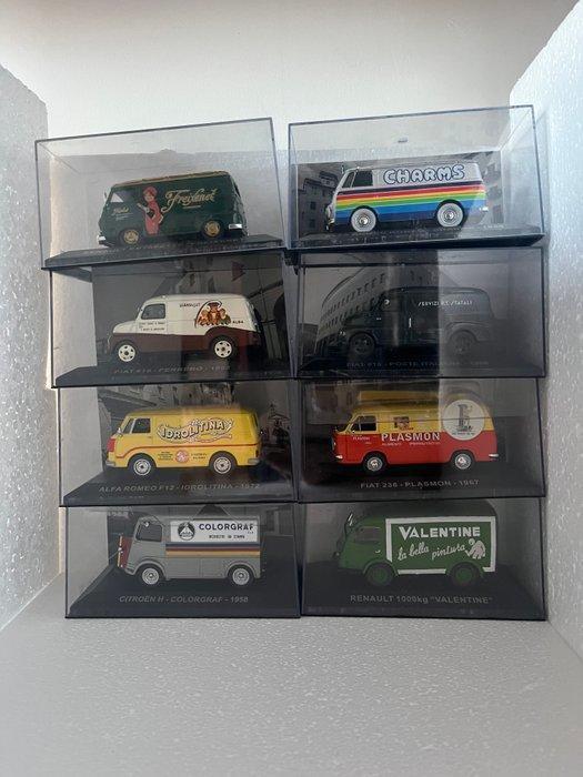 Altaya 1:43 - Modelauto (8) - FURGONI PUBBLICITARI, Hobby en Vrije tijd, Modelauto's | 1:5 tot 1:12