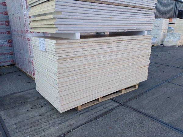 B-keus PIR 2-zijdig aluminium 2500x1200x40mm Rd:1,81 (3m²), Doe-het-zelf en Verbouw, Isolatie en Afdichting, Ophalen of Verzenden