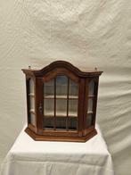 Vitrinekast - Authentieke/Antieke Vitrinekast - Hout
