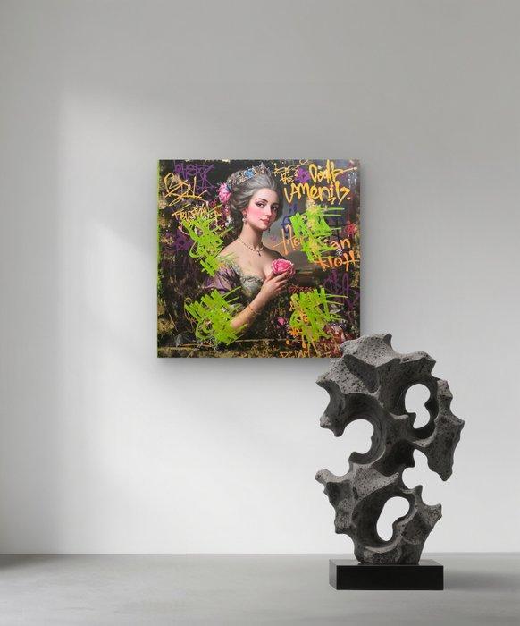 Nicole Lubbers - VENUS IN SPRAY PAINT XL, Antiek en Kunst, Kunst | Schilderijen | Modern
