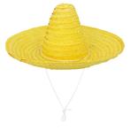 Gele Sombrero 49cm, Verzenden, Nieuw