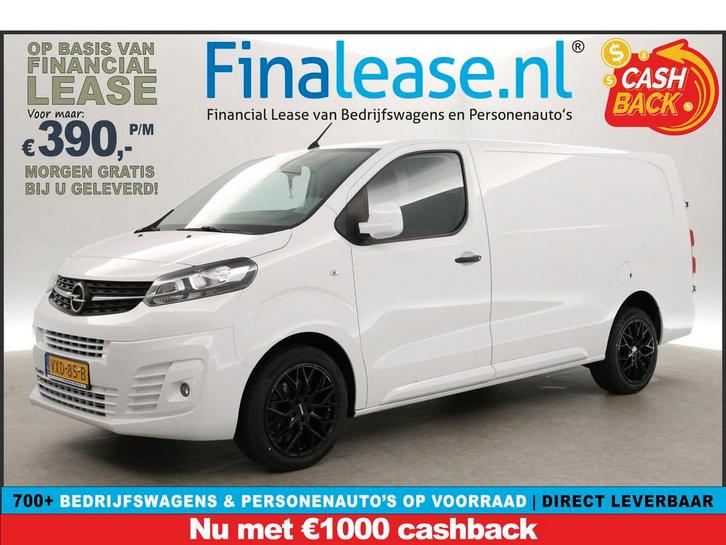 Opel Vivaro 2.0 CDTI L3H1 145PK Airco Cruise 3-Zits PDC, Auto's, Bestelauto's, Lease, Handgeschakeld, Diesel, Opel, Wit, Verzenden