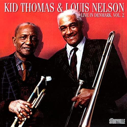 cd - Kid Thomas - amp; Louis Nelson  â Live In Denmark.., Cd's en Dvd's, Cd's | Overige Cd's, Zo goed als nieuw, Verzenden