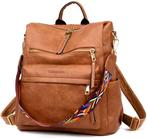 2dekans | Glennoo rugzak - Rugtas dames - Waterdicht - Klein, Ophalen of Verzenden, Zo goed als nieuw, Bruin