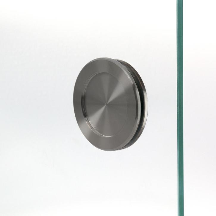 Schuifdeur komgreep zelfklevend (set van 2 stuks) - Antracie, Tuin en Terras, Overkappingen, Nieuw, Ophalen of Verzenden