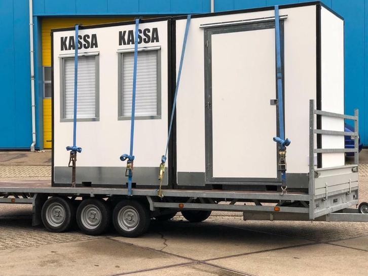 Te huur Kassaunit kassa unit portierhok portiershokje ehbo, Zakelijke goederen, Machines en Bouw | Keten en Containers