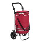 3in1 boodschappentrolley - 56L - Rood, Verzenden, Nieuw