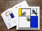 Jos Verheugen - Free after Mondrian, with Blue Tits (M1036)