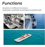 Easysea Way2 Opblaasbare Loopplank, Ophalen of Verzenden, Nieuw