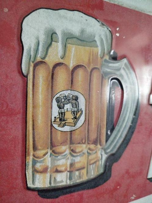 Reclamebord - BIRRA MORETTI - Metaal, Antiek en Kunst, Antiek | Wandborden en Tegels