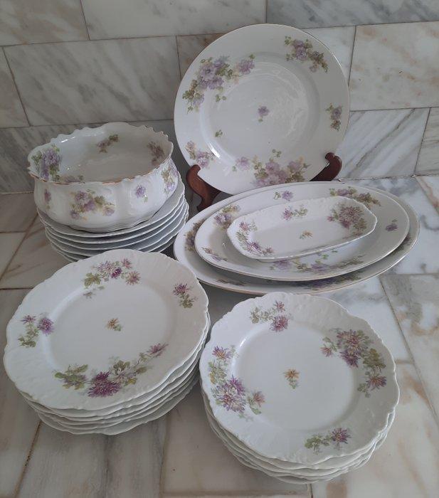 Limoges - Tafelservies (29) - Porselein, Antiek en Kunst, Antiek | Meubels | Tafels