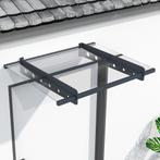 Deurluifel / Afdak Manila - 100 x 80 cm - Donkergrijs, Verzenden, Nieuw