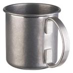 GGM Gastro | (6 stuks) Mok - MOSCOW MULE - 450ml - Zilver -, Verzenden, Nieuw in verpakking