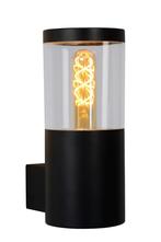 Lucide FEDOR - Wandlamp E27/40W H23cm Zwart, Verzenden, Nieuw, Aluminium