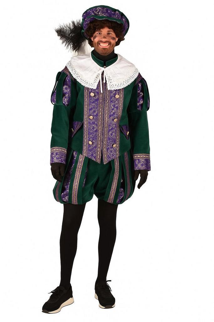 Piet Supreme Zaragossa Groen Paars - XL, Diversen, Sinterklaas, Verzenden