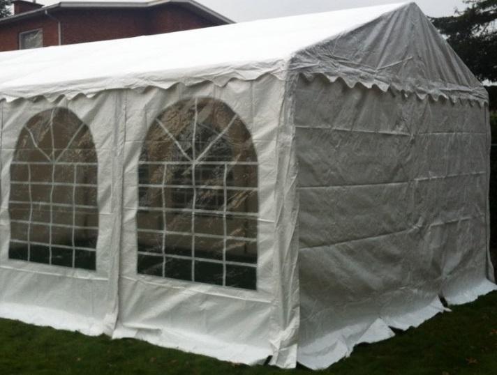 Partytent 3 x 4 meter PVC Premium kleur Wit (3x4 meter), Tuin en Terras, Partytenten, Partytent, Nieuw, 2 meter of meer, Verzenden