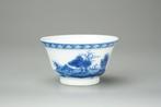 Tea cup - EX MUSEUM - Porselein - Landscape - China - Kangxi