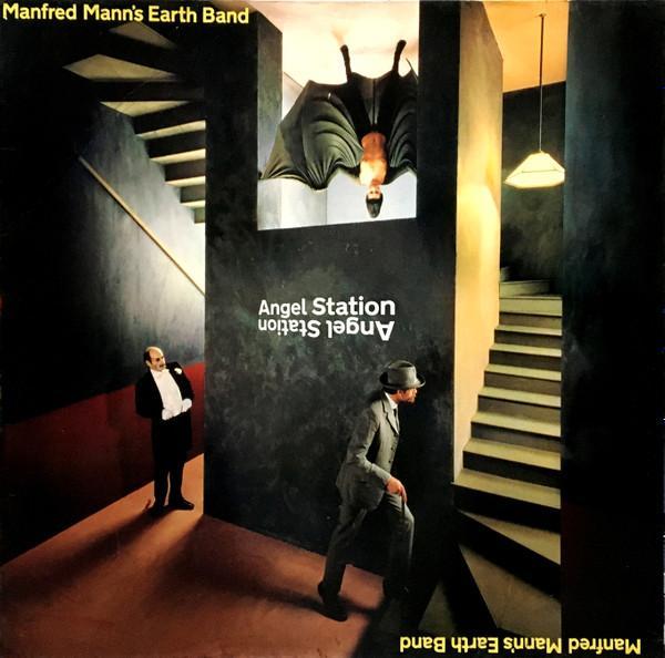 LP gebruikt - Manfred Manns Earth Band - Angel Station, Cd's en Dvd's, Vinyl | Rock, Zo goed als nieuw, Verzenden