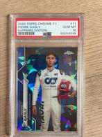 2020 Topps Chrome F1 Sapphire Edition Pierre Gasly #11 PSA, Nieuw