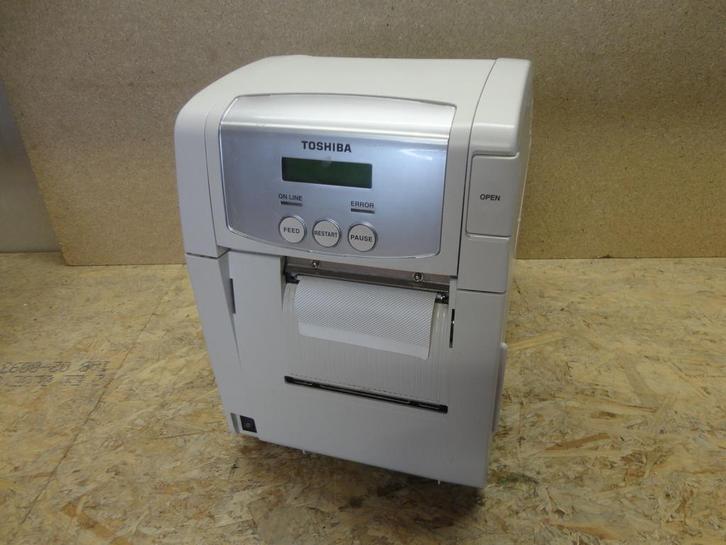 TOSHIBA TEC B-SA4TP Thermische Barcode / Label Printer 2..., Computers en Software, Printers, Thermo-printer, Printer, Gebruikt